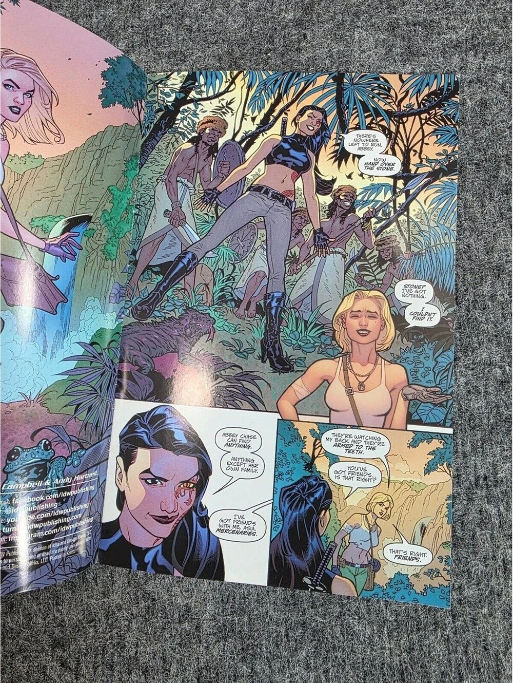 Danger Girl #1 Renegade Comic IDW 2015 Abbey Chase Spy Thriller